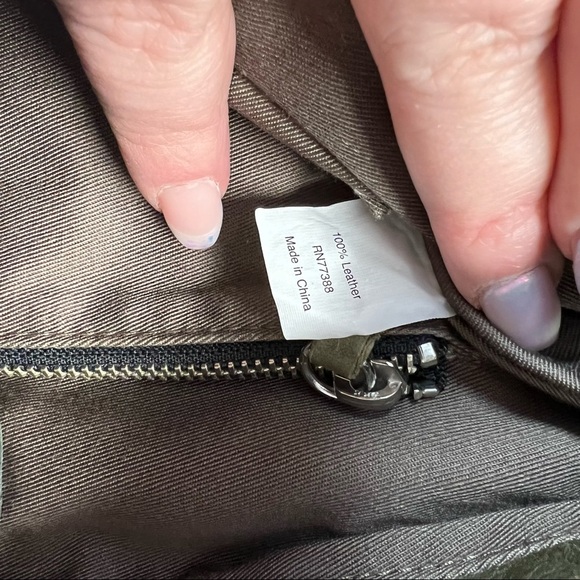 J Crew Olive leather bag 2011 spring collection - Picture 8 of 9